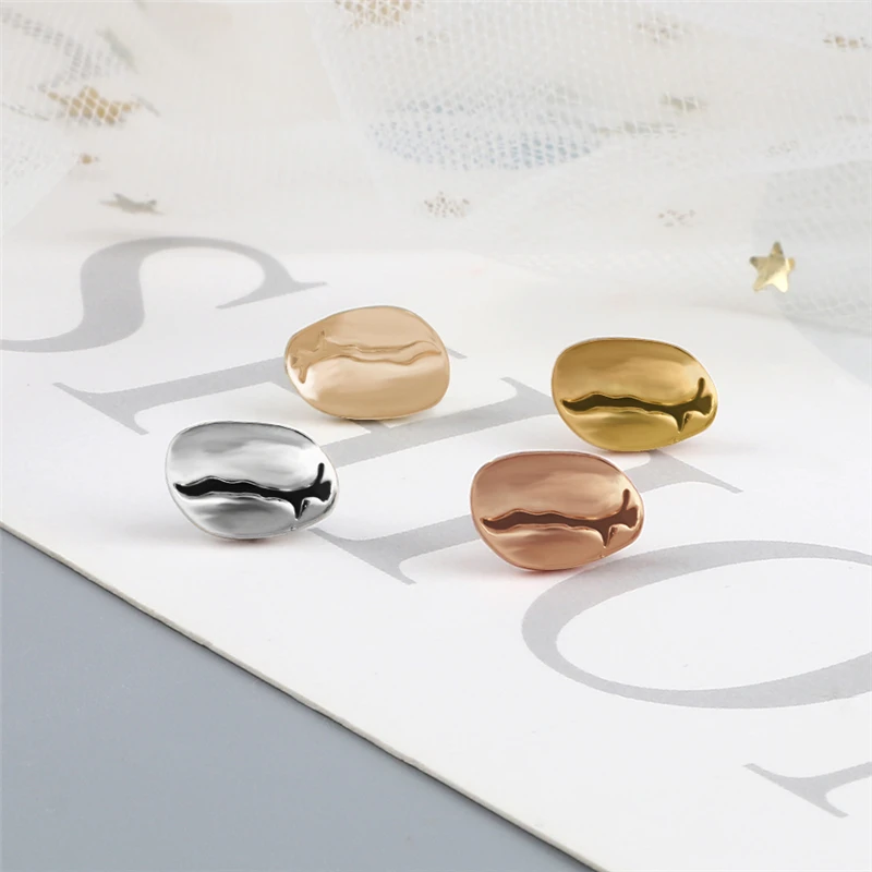 Mini Coffee Beans Brooches 4 color Metal Pin Lovely Small Badges Bag Lapel Pins Women Men Jewelry Gifts for Coffee Lover Barista