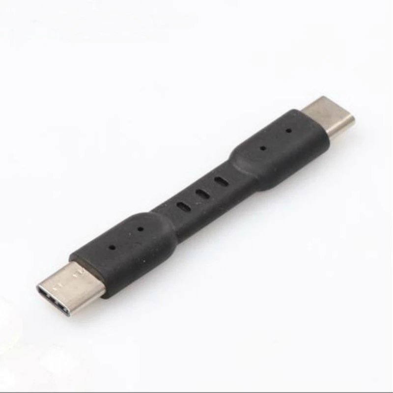 High Quality USB Type C to Type C Male Synchronous Charging OTG 180 Degree Charging Cable Adapter Mobile Phone u Disk Connector