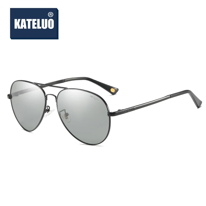 KATELUO Brand Photochromic Prescription Sun Glasses Optical Eyeglasses Sunglasses Myopia Eyeglasses Glasses for Men 7759