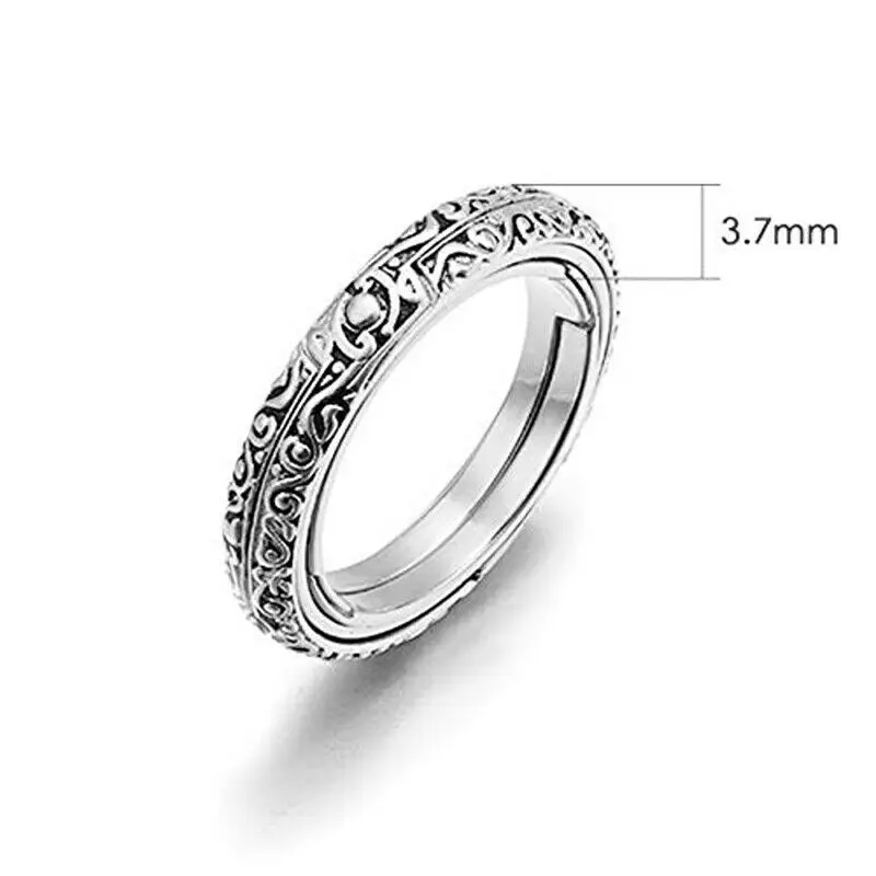 CiNily Astronomical Ball Gold & Silver Plated Spherical Deformation Universe Student Constellation Ring Jewelry NJ447