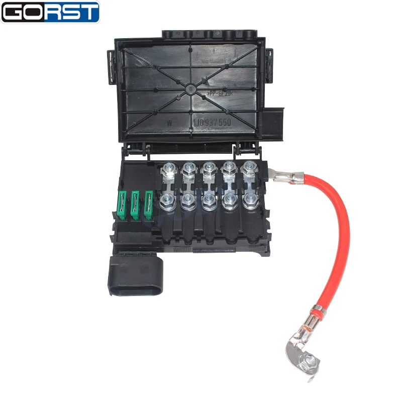 Car Fuse Box Assembly 1J0937617D For Vw Beetle Golf Jetta Bora For Seat Leon Toledo For Skoda Octavia 1J0937550 1J0937550AA