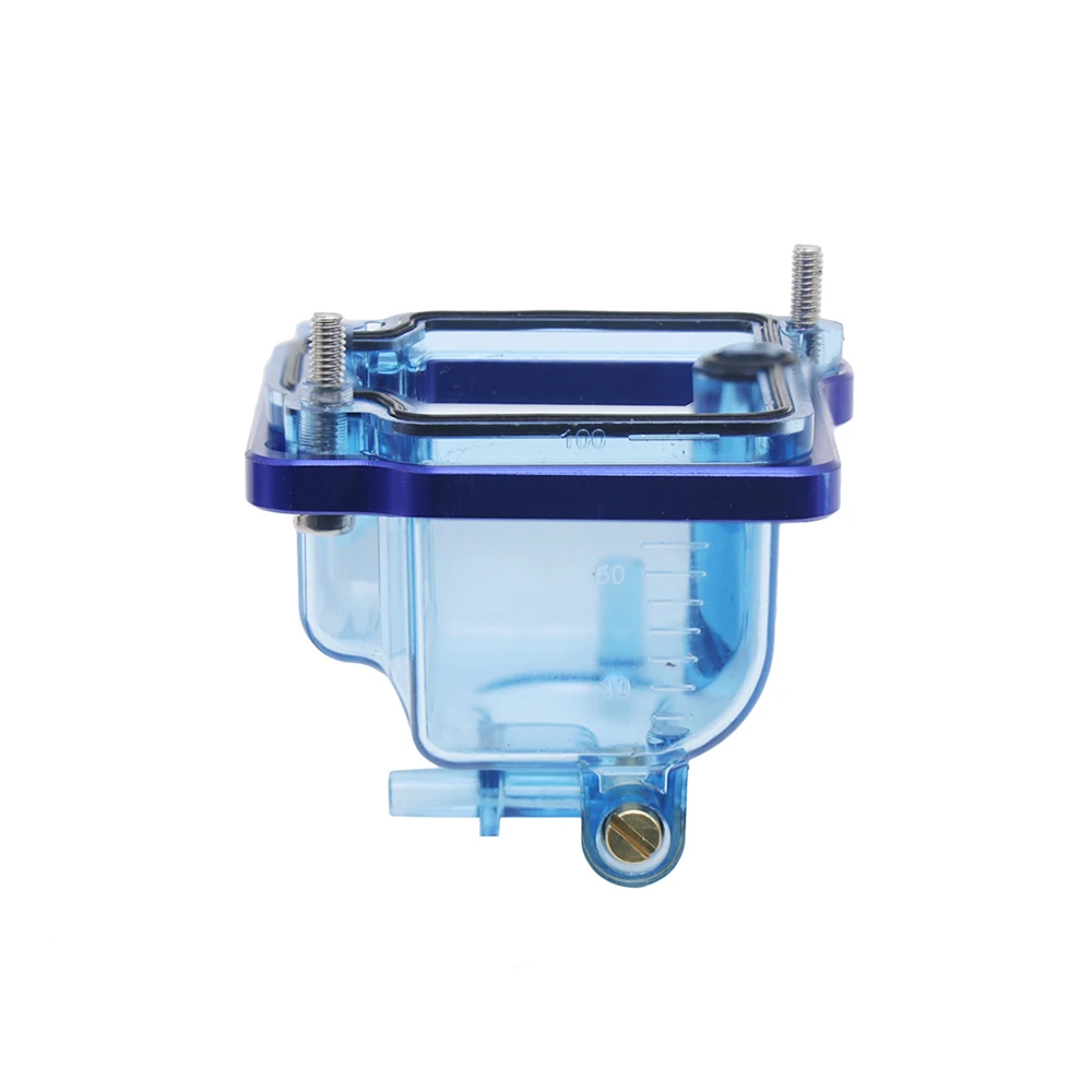 ZSDTRP Transparent Blue Oil Cup Carb Lower Cover For Keihi PE 24 26 28 30MM Carburetor Carb Bottom Float Bowl Comp Chamber