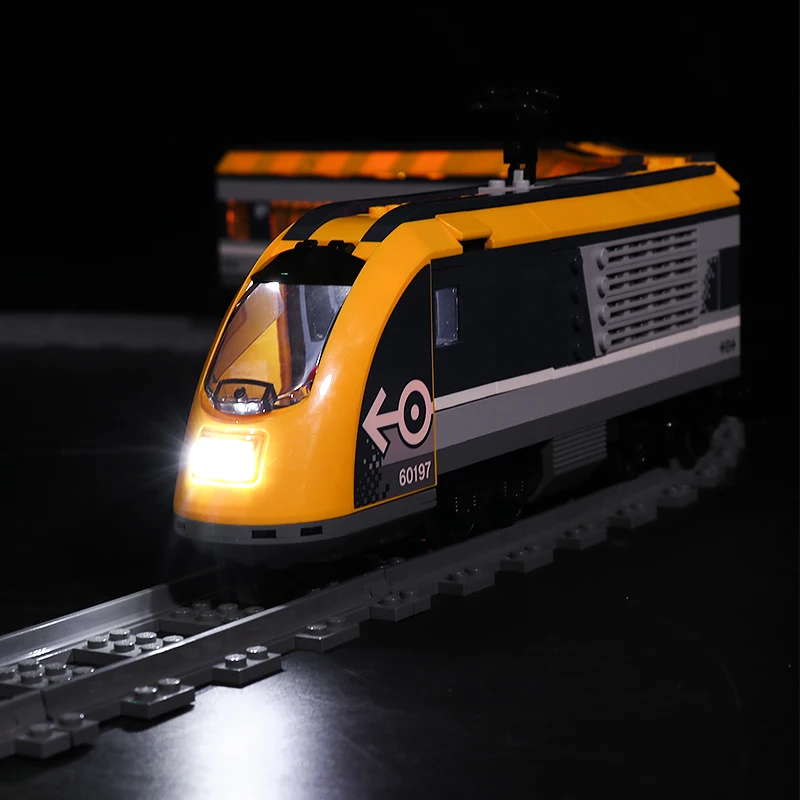 Vonado Led Light For 60197 Classic Passenger Train Building Blocks Bricks Toys (only light kit)