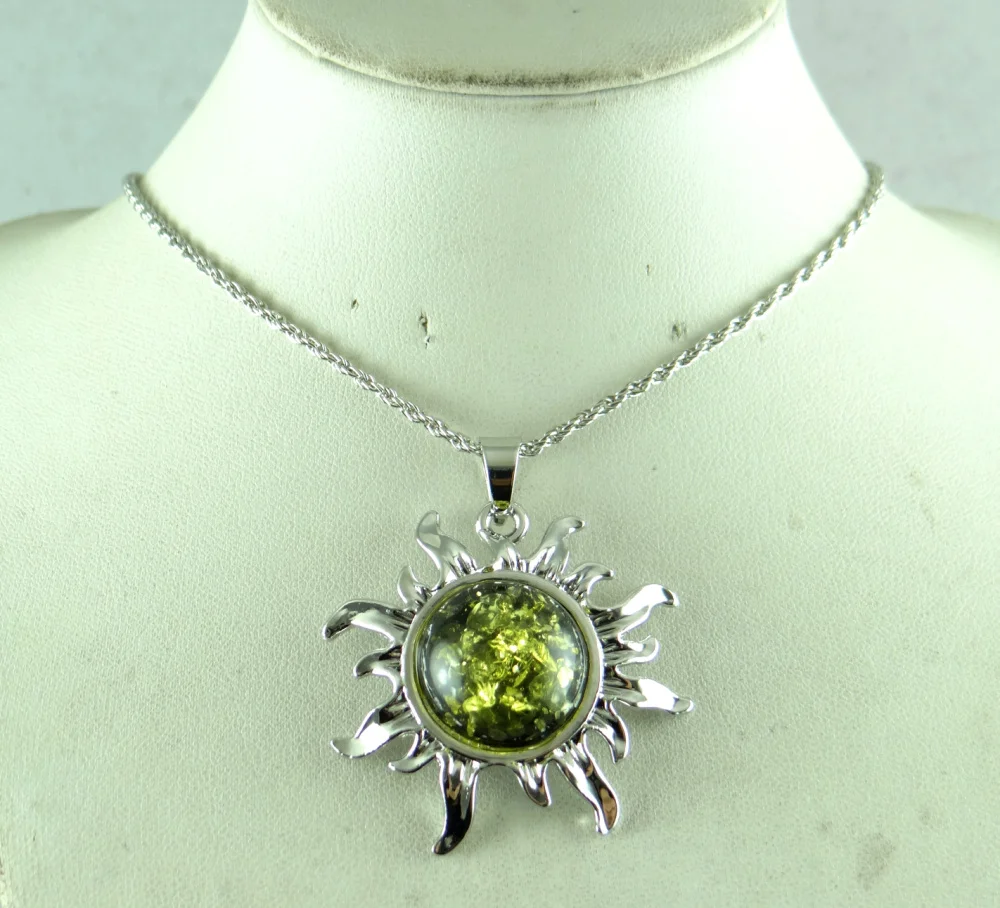 wholesale Natural Precious Modernist TEARDROP GOLDEN HONEY PRESSED AMBERS NECKLACE Jewelry making necklace P9