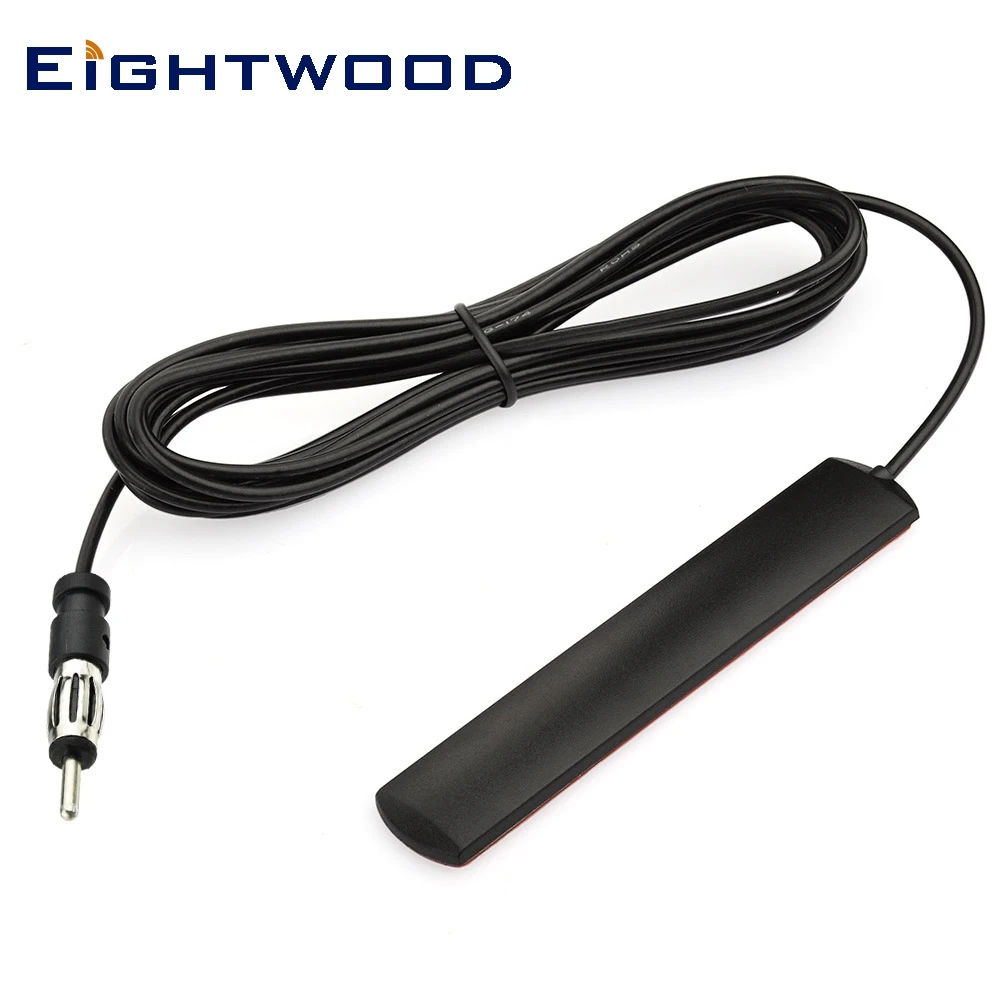 

Eightwood Car Stereo FM AM Radio Antenna Adhesive Mount Hidden Patch for Dash Head Unit CD Media Receiver Player Audio HD Radio