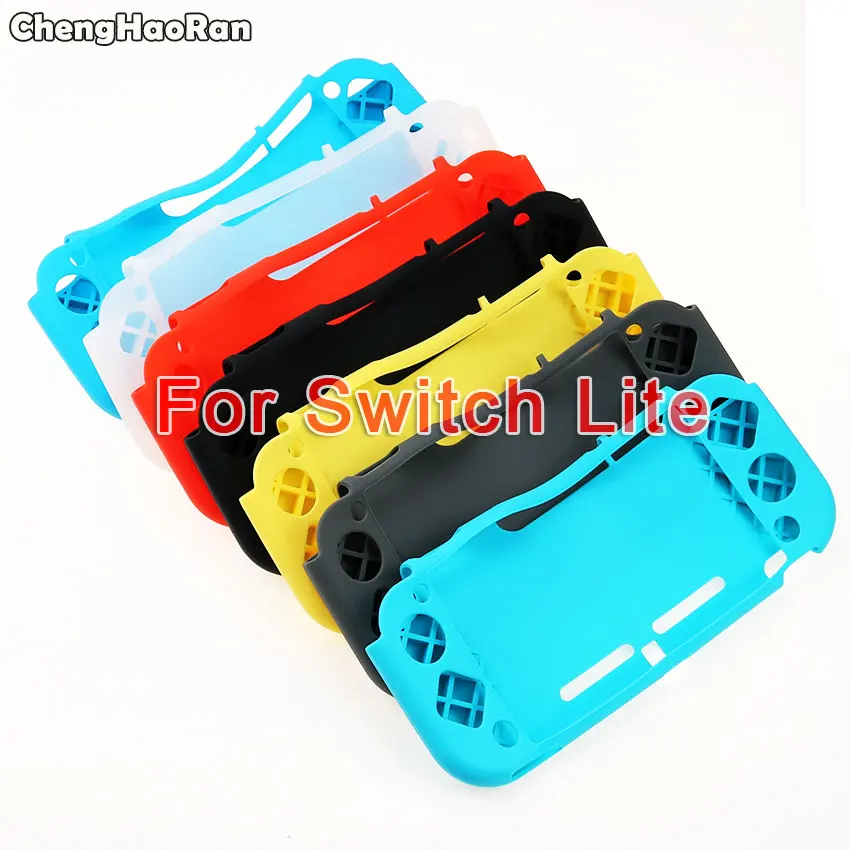 

ChengHaoRan For Nintendo Switch Lite Silicone Skin Cover Case Protective Soft Back Cover For Switch Mini Console