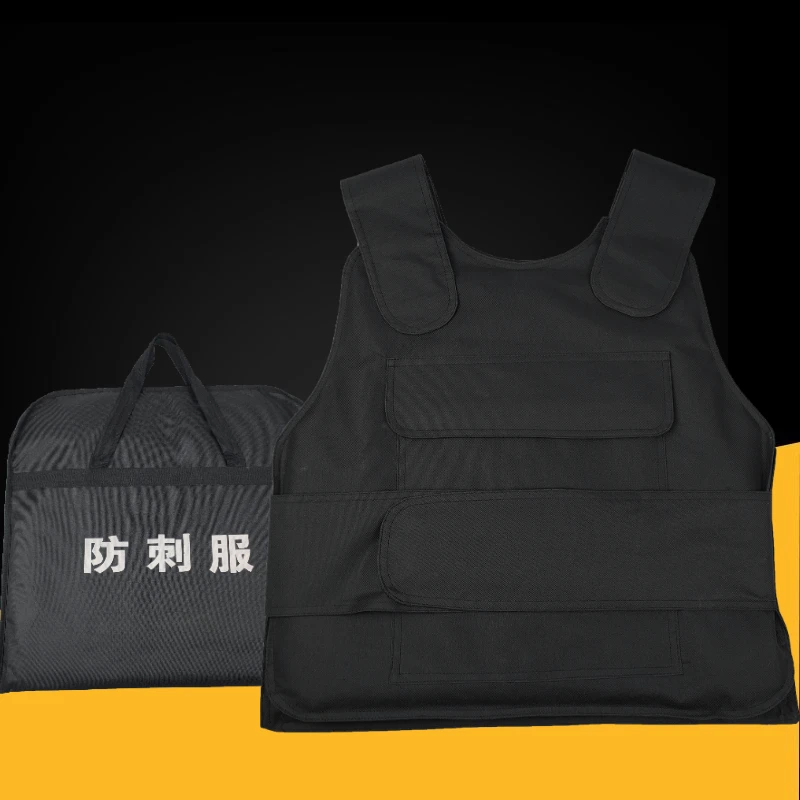 High-Strength Steel Stab-Resistant Clothing Tactical Vest Security Guards Self-Defense And Knife-Cut Safety Clothing