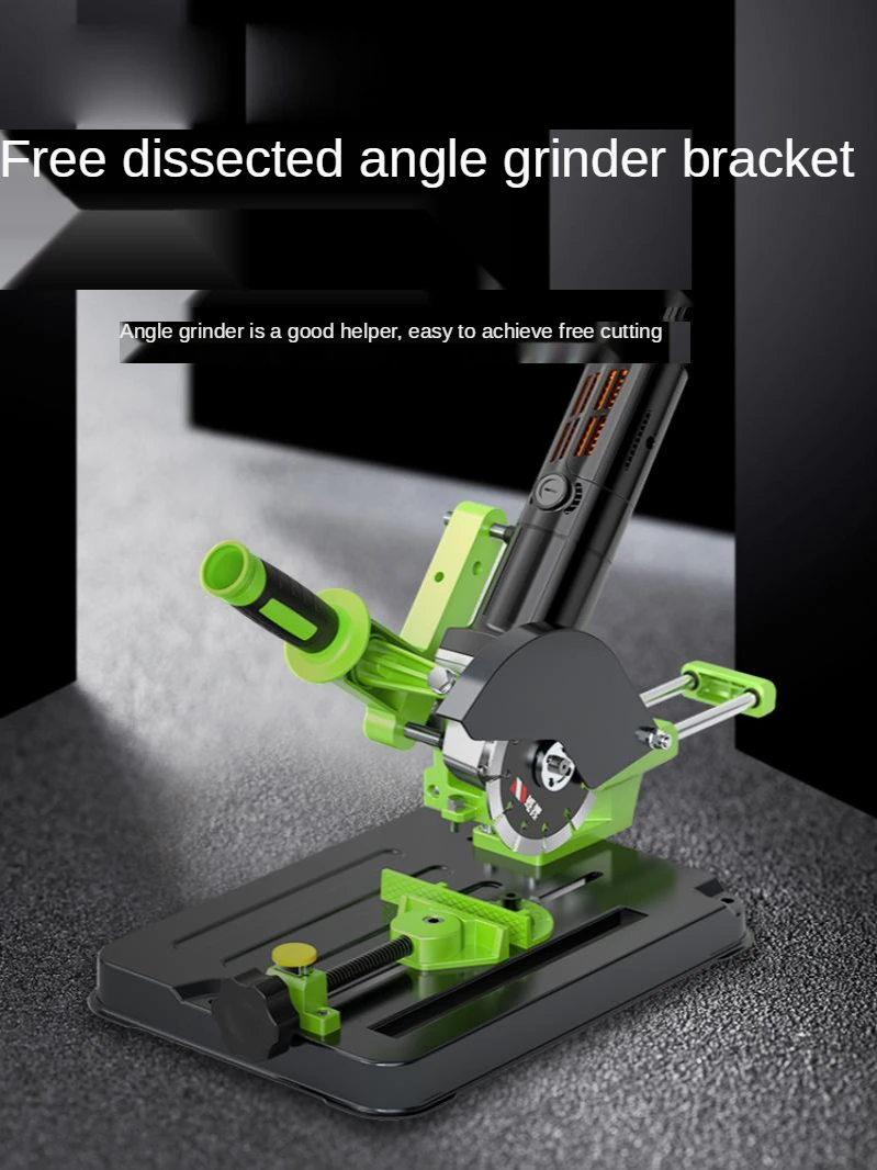 220V Angle Grinder Bracket Universal Multi-Function Grinder Hand Grinder Modified Table Saw Small Cutting Machine Fixed Shelf