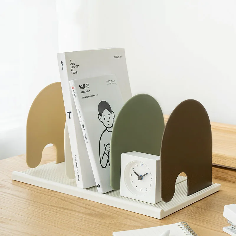 

3D Bookshelf Home Storage Rack For Study Room Home Appliance Plastic Storage Shelf 4 Grids For Decoration органайзер