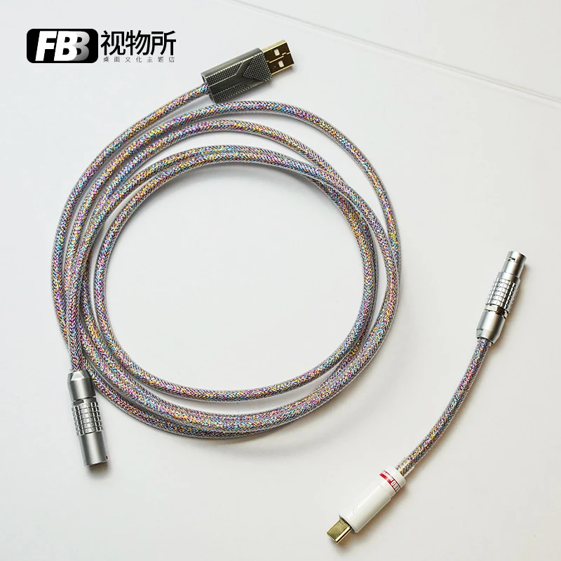 FBB Cables Circus Theme Fever Customization Yabao Customized Keyboard Data Cable  Multi-port Automatic Lock Mini Usb Connector