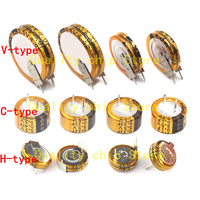1PCS V C H type 5.5V Super capacitor 0.047F 0.1F 0.22F 0.33F 0.47F 1.0F 1.5F 4.0F 5.0F 1F 4F 5F Button Farad capacitor