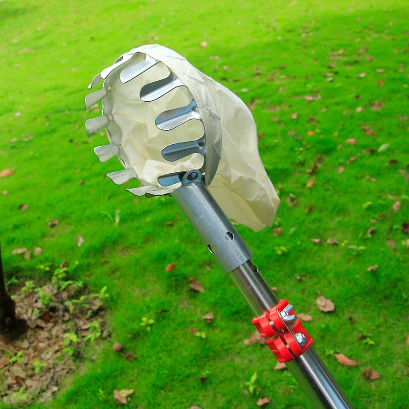 Garden Fruit Picker Head Basket, Fruit Picking, Hand Tools, Catcher for Harvest Picking, Citrus, Pear, Peach, Gardening