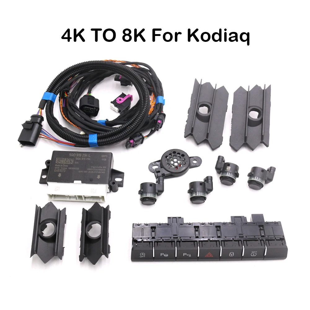 FOR Kodiaq Park Pilot Parking Front Update 4K TO 8K PDC OPS KIT