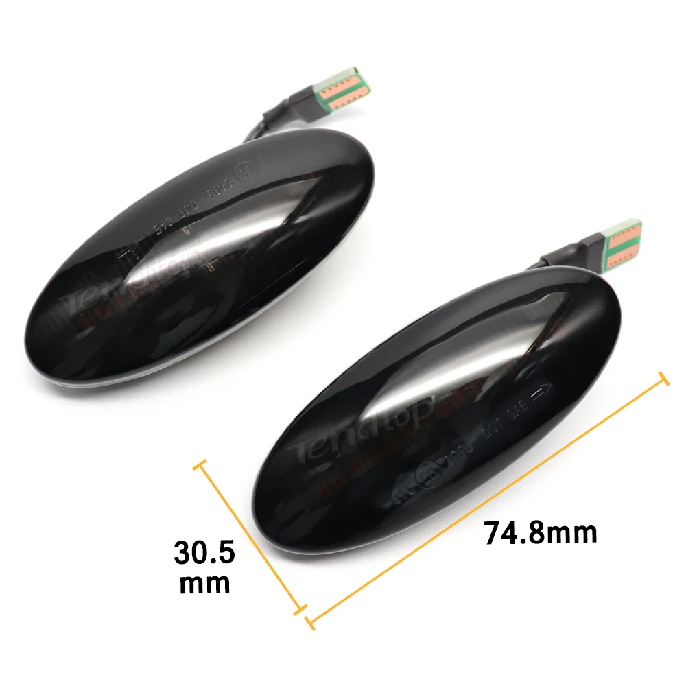 Dynamic LED Side Marker Lamp Flasher Turn Signal Blinker Light Car Assessories For Nissan Juke F15 Micra K12 K13 Nissan Note E11