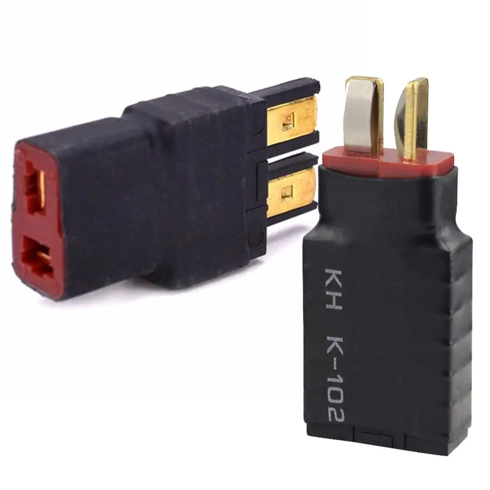 Adaptador de conector macho t-plug Deans a hembra TRXed Traxxas para batería RC ESC y cargador, 1 ud.