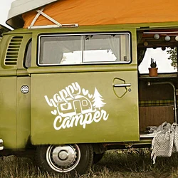 Camping Bundle Decals Camper Door Window Decor ,Camp Life Quote Vinyl Sticker for MacBook Water Bottle Camping Bucket Decoration