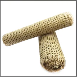 Webbing natural do Rattan para o reparo da mobília, decoração octogonal real Indonésia Cane Webbing Wall Decor 40 45 50 60 70 80 90cm