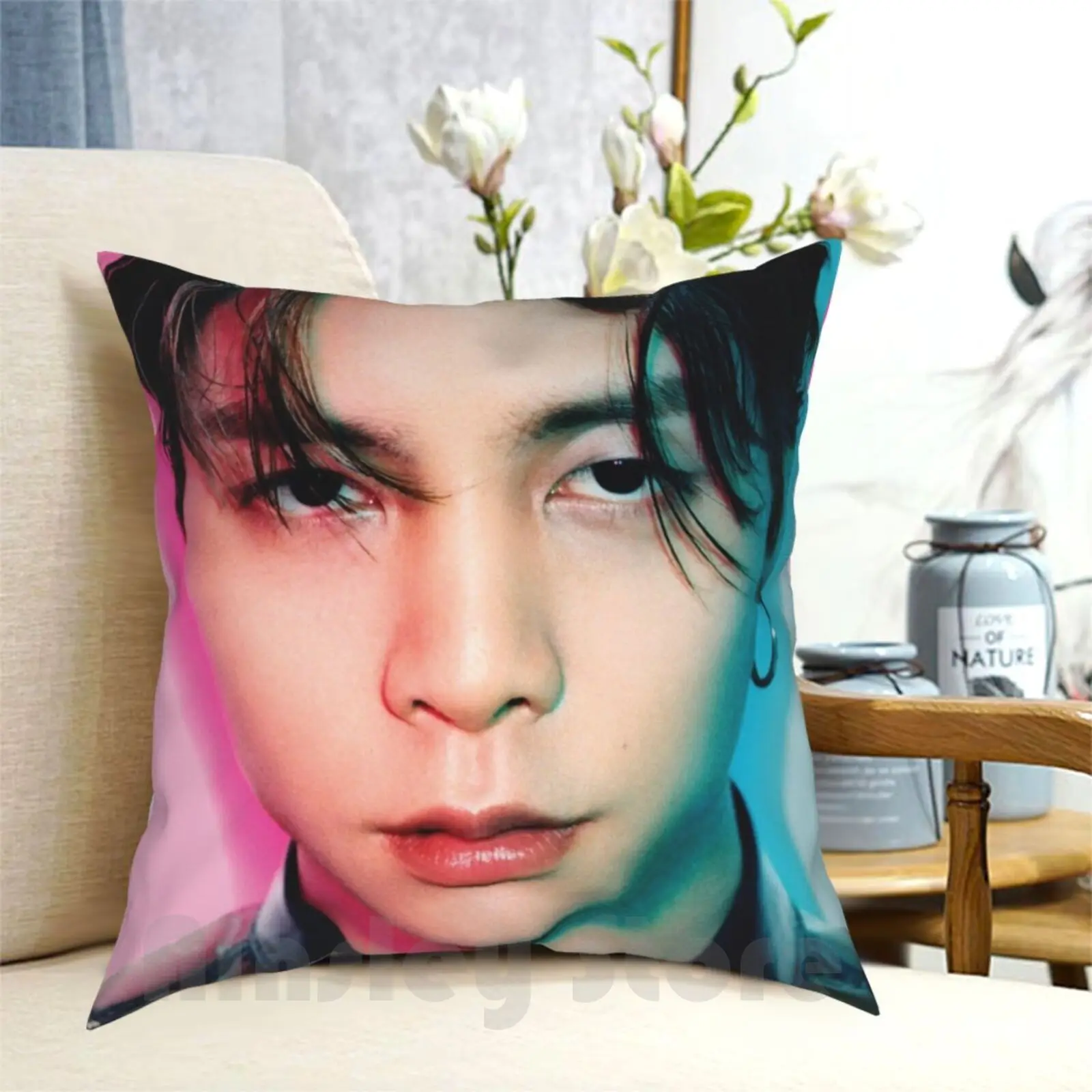 

Johnny Nct 127 Regulate Pillow Case Printed Home Soft DIY Pillow cover Nct 127 Regular Irregular Nct 127 Regular Irregular