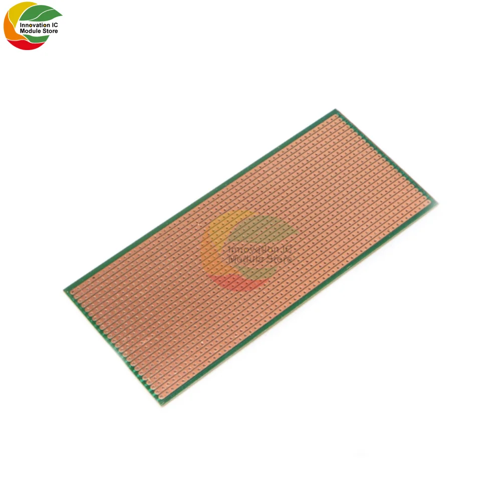 5PCS 6.5X14.5CM 6.5X14.5 CM 2.54 MM 2.54MM Single-sided Perforated Green Oil Universal Electric Board Multi-function Experiment