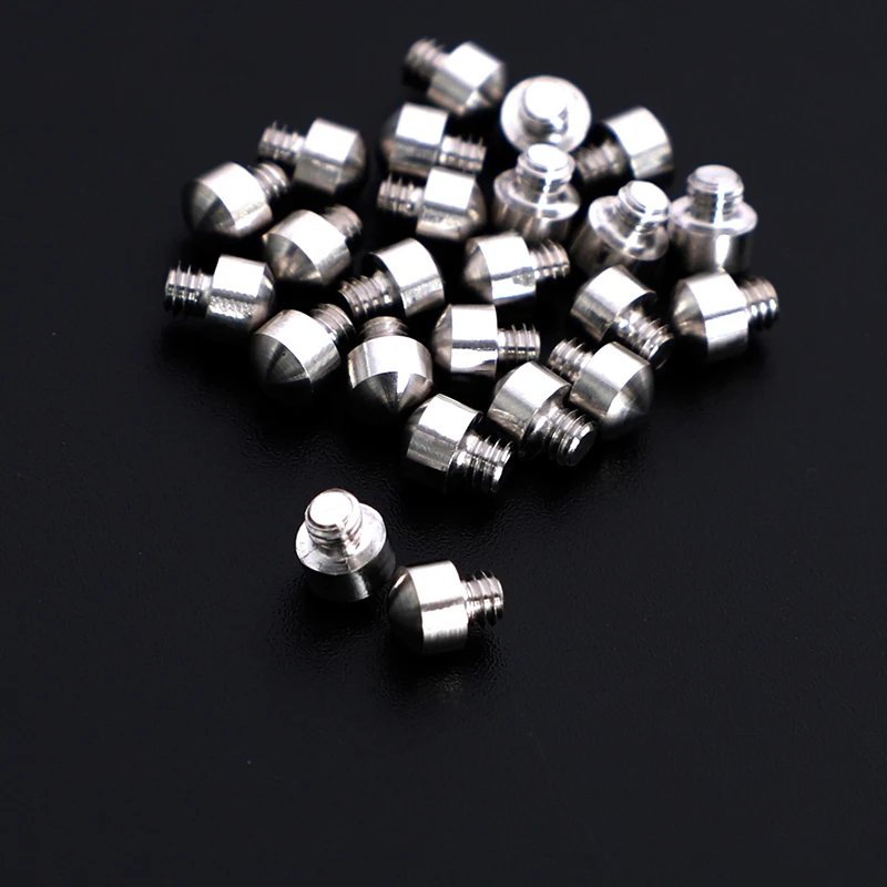 50pcs/Lot Stainless Steel Bumpers For Hair Scissors M3.0*0.5MM/2.5*0.5MM Silencer Stopper Parts Professional Accessories