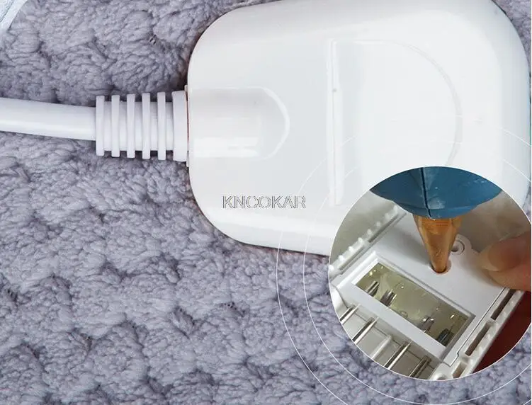 220V elektrische decke doppel control temperatur intelligente timing drei sicherheit elektrische matratze winter heizung pad