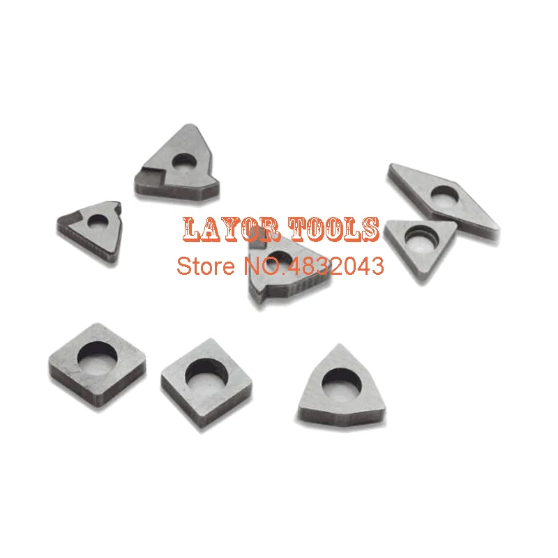 10PCS MT1603 MT1604 MV1603 MS1204 MC1204 MD1504 MT2204 MW0804 MC1604 MD1506 Carburo di CNC Shim Coltello Sedili Pad per la Tornitura inserto