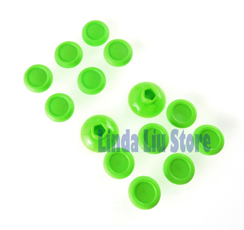 소니 PS4 플레이스테이션 PS4 슬림 프로 XBOX ONE 컨트롤러용 커스텀 커버, 향상된 블랙 썸스틱, 조이스틱 캡, 8/14 인 1, 1 세트