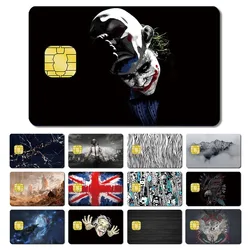 Flag Wood Print Mountain Fashion PVC Credit Card No Fade Skin Sticker Film Case