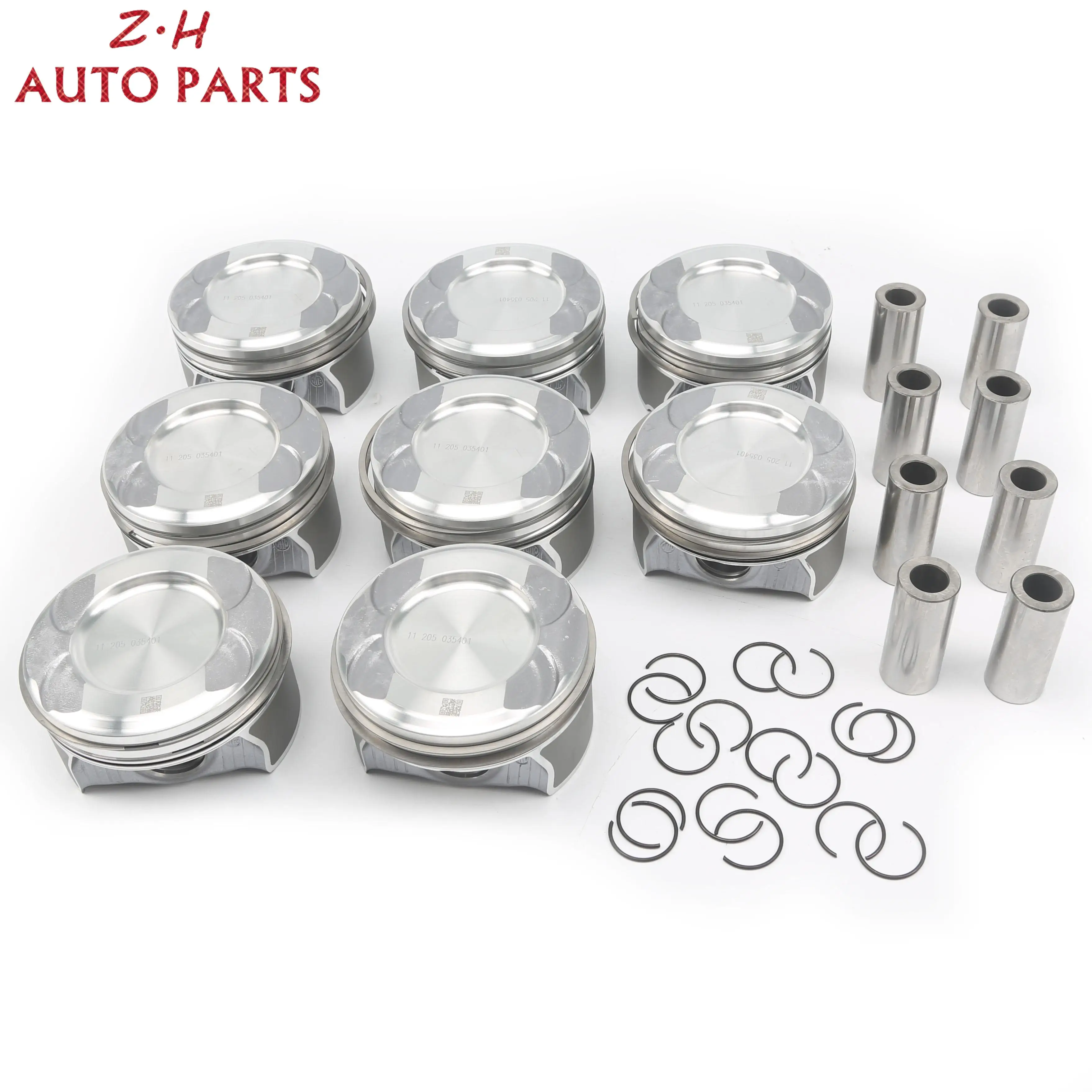 

278 030 15 17 Pistons & Pistons Rings Set For Mercedes-Benz CLS550 E500 CL500 S550 SL550 GLS550 GLE500 M278 4.6L 4.7L V8 Turbo