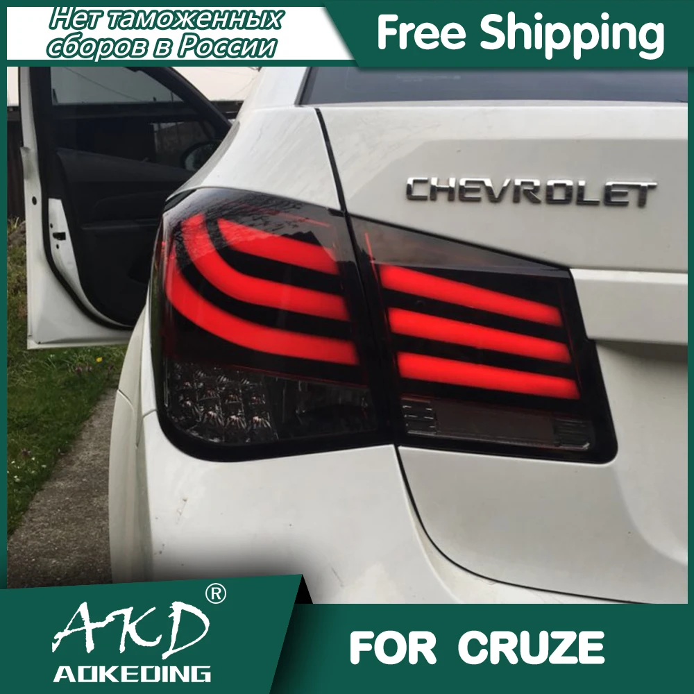 For Chevrolet Cruze Tail Lamp 2009-2016 Led Fog Lights DRL Day Running Light Tuning Car Accessories Cruze Sedan Tail Lights