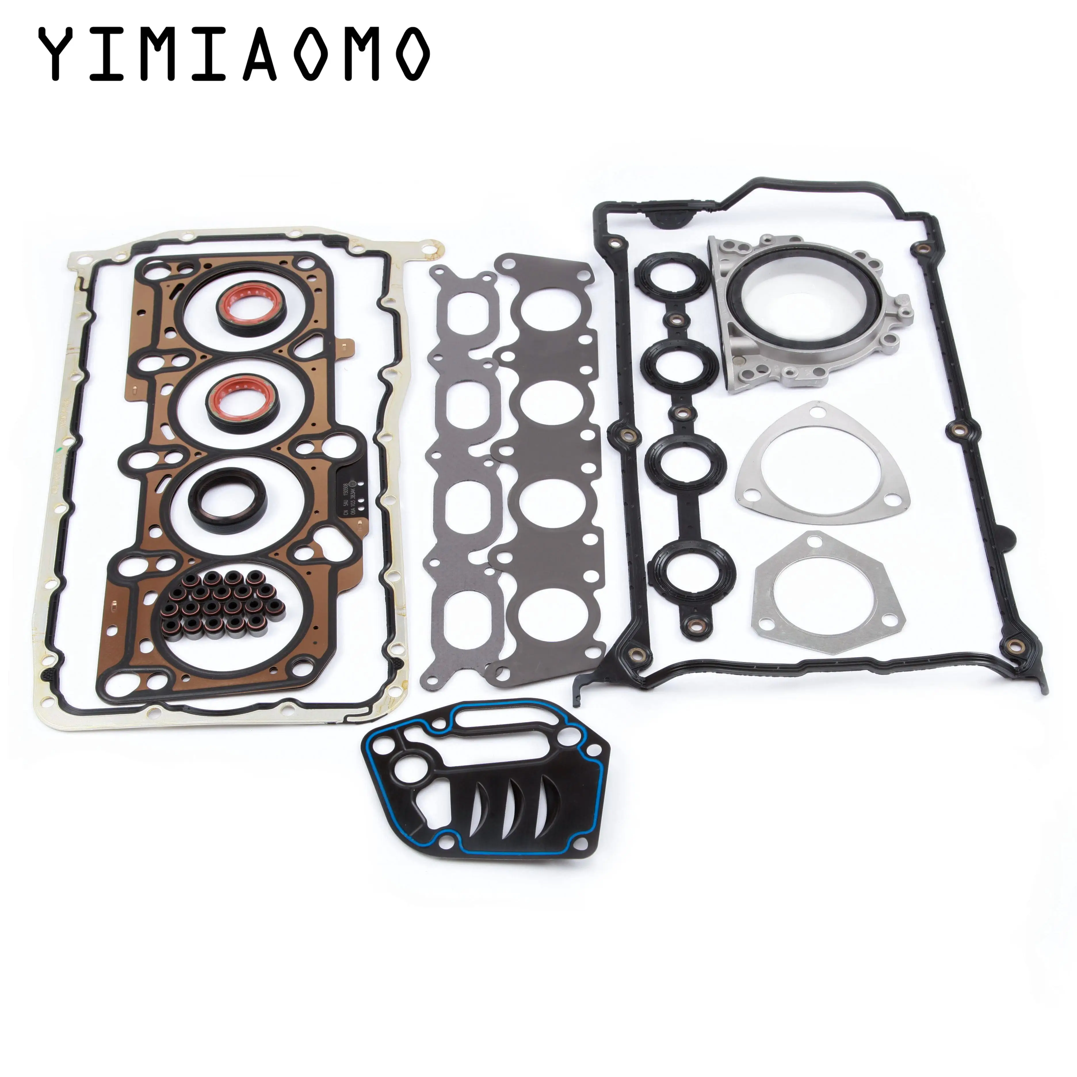 

For VW Passat Golf GTI Audi A3 A4 A6 TT 1.8T Engine Overhaul Kit 19MM Pistons Connecting Rod Bearing Cylinder Head Gasket Set