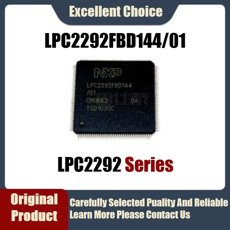 1-10Pcs/Lot Original Authentic LPC2292FBD144/01 Package LQFP-144 Microprocessor IC Single Chip Microcomputer LPC2292