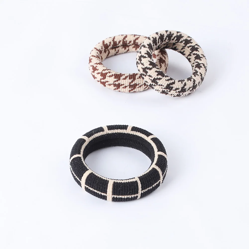 5 шт., эластичные резинки для волос, 5 см