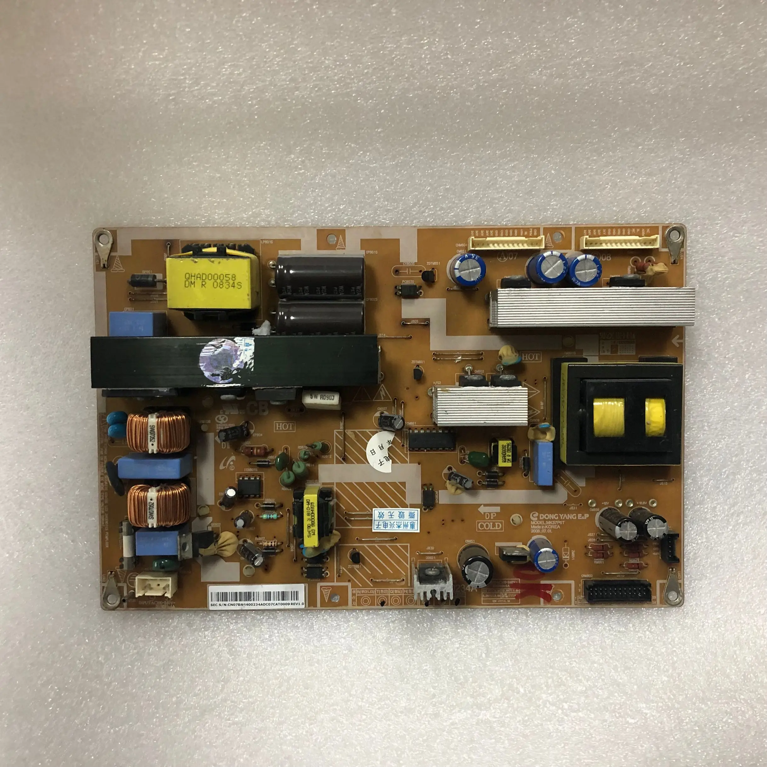 power board for good work  in stock  power board LA32A55 LA37A550P1R BN44-00234A MK37P6T TV