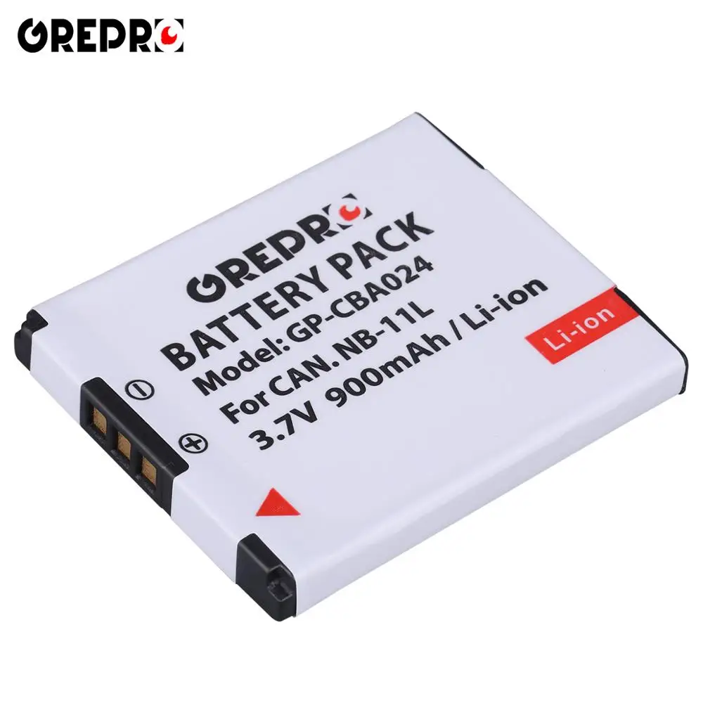 900mAh NB-11L NB11L NB 11L NB-11LH Batterie + LCD Ladegerät für Canon PowerShot A2300 IST A2400 IST A2500 A2600 a3400 IST A3500 IST