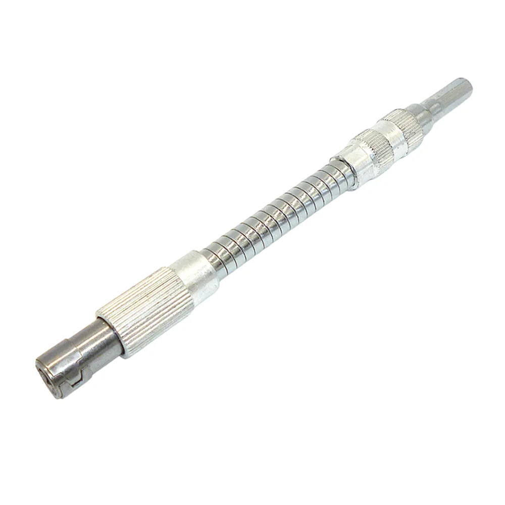 

Flexible Extension Shaft Screwdriver Bit Holder 1/4" Hex Shank Screw Drill Socket Tool 150mm 1/4" Driver Shaft Connecting Rod