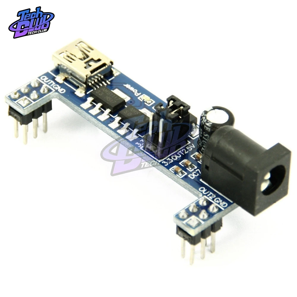 Modulo di alimentazione Breadboard MB102 DC 3.3V 5V per alimentatore Mini USB senza saldatura scheda per il pane compatibile MB-102 MB 102