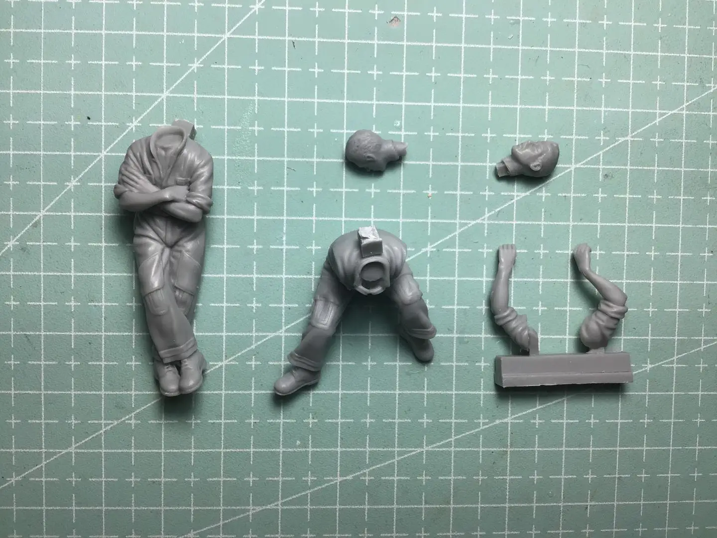 1/35 Resin Model Figure GK， Unassembled and unpainted kit