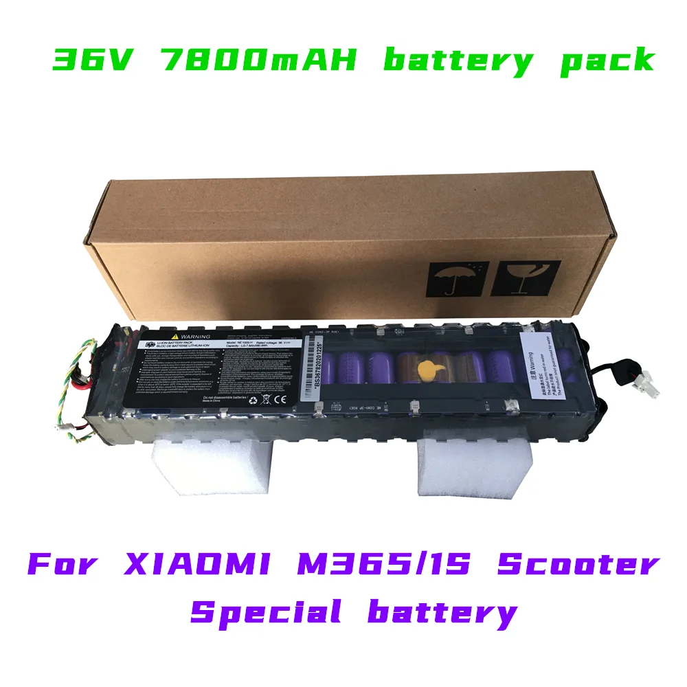 100% Real Capacity 36V 7.8AH Special-purpose Battery Pack for Xiaomi M365 Electric Scooter 1S Pro Xiaomi Scooter Accessories