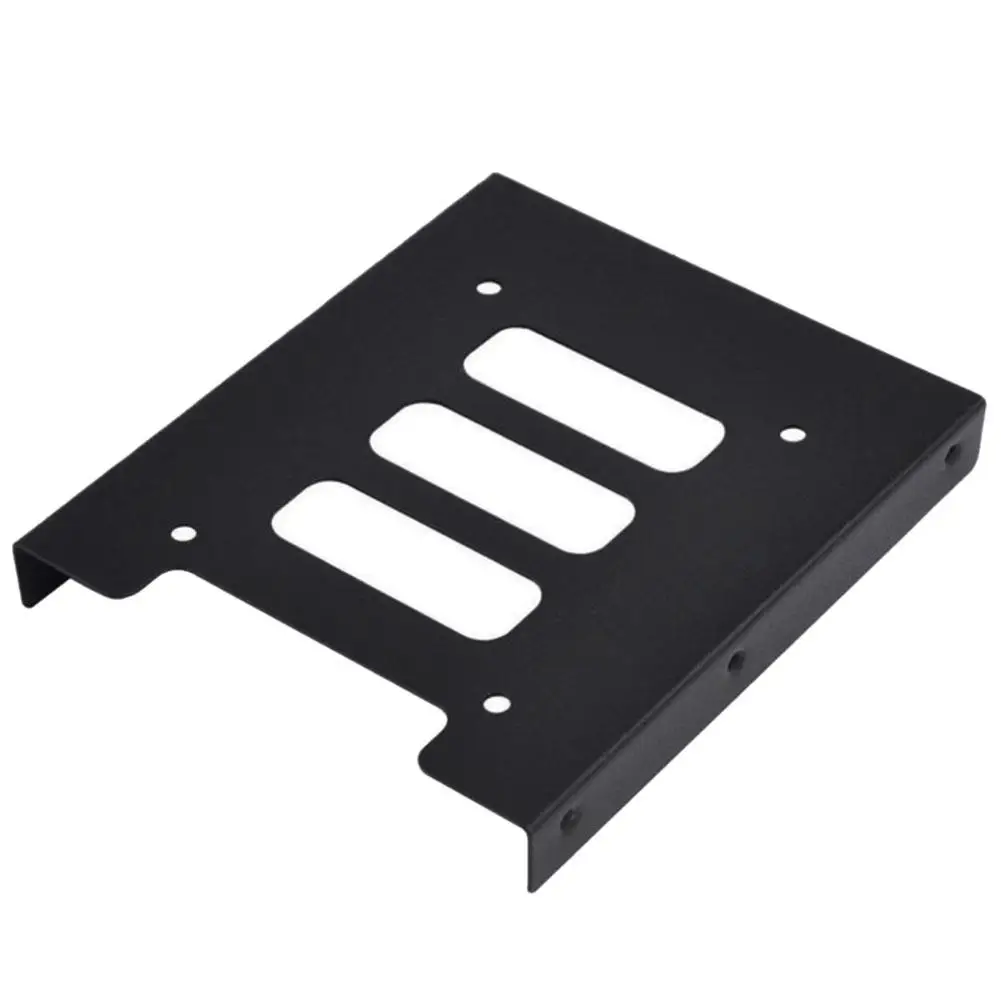 2.5 in to 3.5 in SSD HDD Holder Metal Mounting Adapter Bracket Computer Case Dock Hard Disk Drive for PC Hard Drive Enclosure