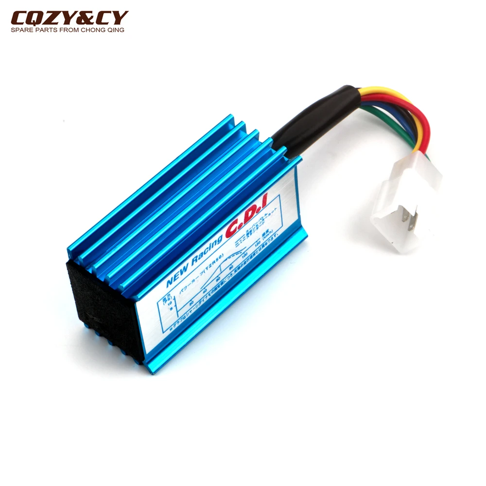 Scooter AC Racing CDI Igniter for Peugeot Buxy 50 Zenith Squab e Ludix Vivacity Looxor Metropolis SC Rapido SV Geo 50cc 2-Stroke