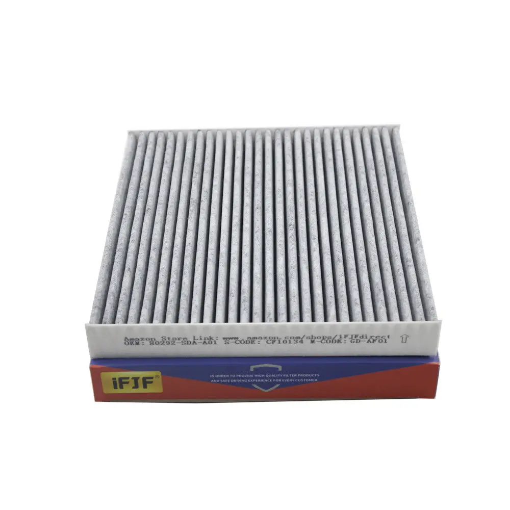 Activated Cabin Air Filter CF10134/80292-SDA-A01 for Honda Acura Premium Civic CR-V Odyssey CSX ILX MDX RDX