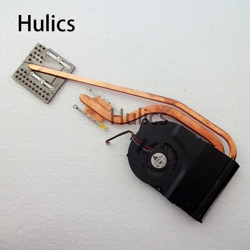 Hulics Used Laptop Motherboard For ASUS N73S N73SV N73SM N73J N73JF N73JQ N73JG 13N0-KNA0801 Heatsink & Fan CPU