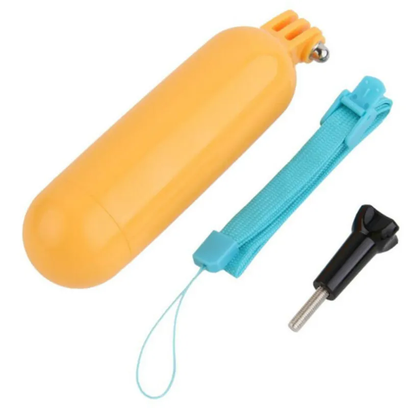 ل الذهاب برو اكسسوارات الأصفر العائمة قبضة Monopod مقبض ترايبود ل Gopro بطل 7 6 5 ل شاومي ل يي 4k ل eken