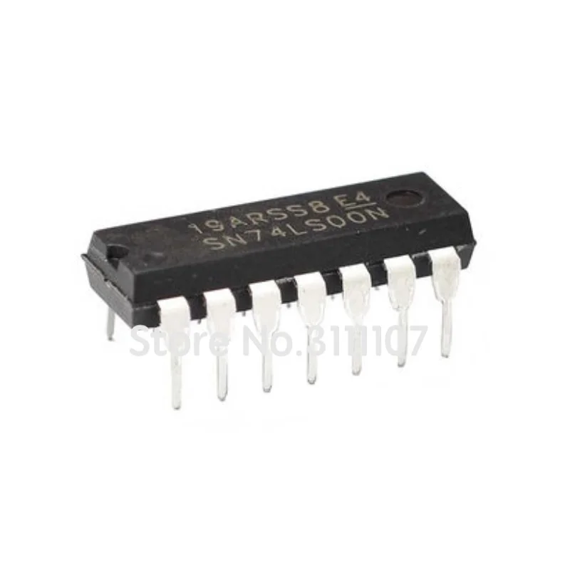 10PCS/LOT HD74LS00P DIP14 HD74LS00 DIP SN74LS00N 74LS00 DIP-14 New LOGIC GATES AND INVERTERS