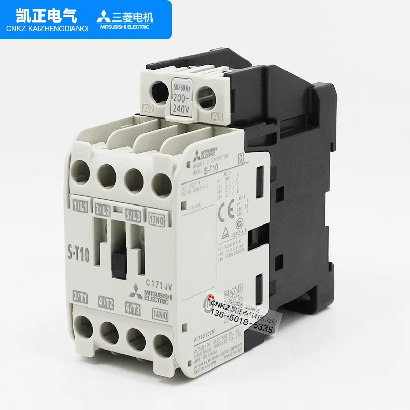 Brand new original authentic Mitsubishi Electric AC contactor S-T10 instead of S-N10 AC110V AC220V AC380V