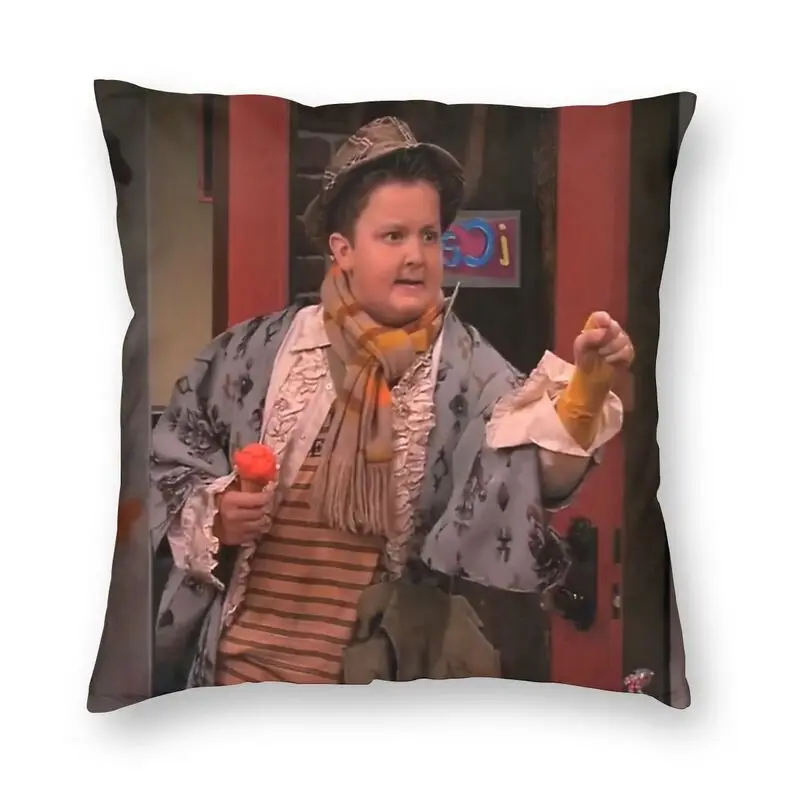 Gibby Meme Icarly Ojooh Jotos Jotosan Throw Pillow Case Decoration Humor TV Show Cushion Cover Pillowcover For Living Room