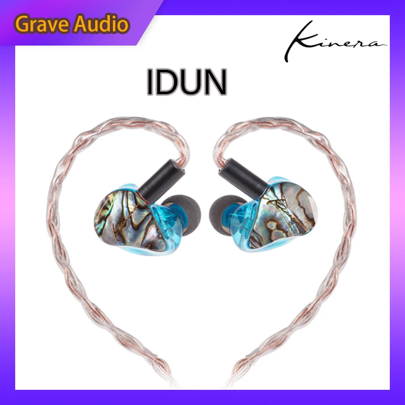 KINERA IDUN In Ear Earphone With 2BA Driver Hybrid Earbud HIFI DJ Monitor Earphone Running Sport Earplug Headset