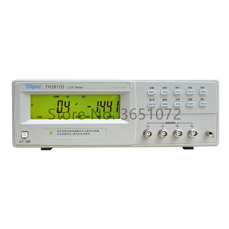 TH2811D 10kHz LCR Meter for Capacitors, Resistors, Inductors