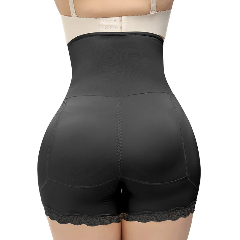 

Padded Hip Pads Fake Ass Body Shapewear Women Tummy Buttock Lifter Hip Lift Lace High Waist Slimming Panty Control Body Shaper